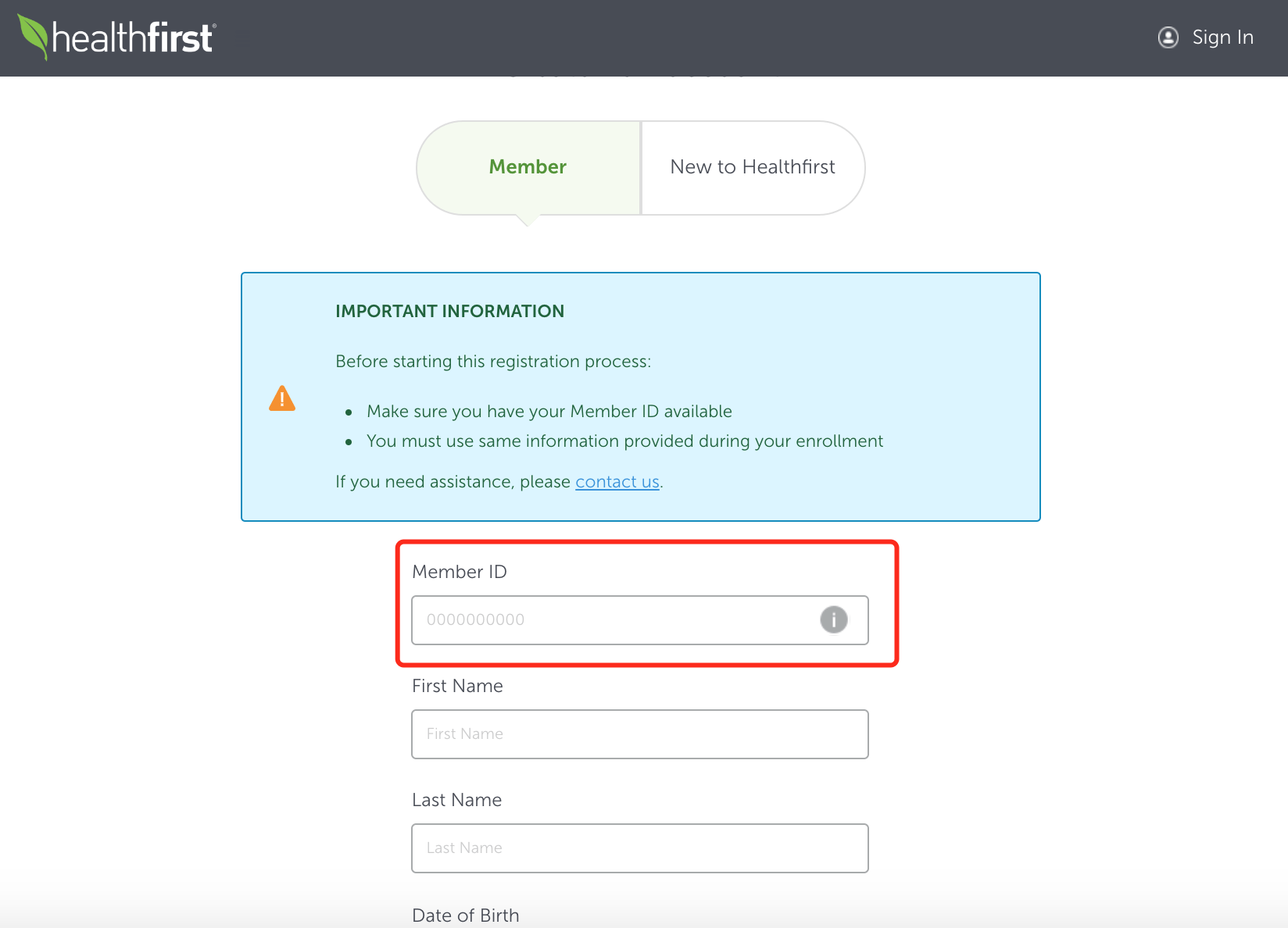 Healthfirst Group/Individual Insurance Payment — Safe Policies Insurance